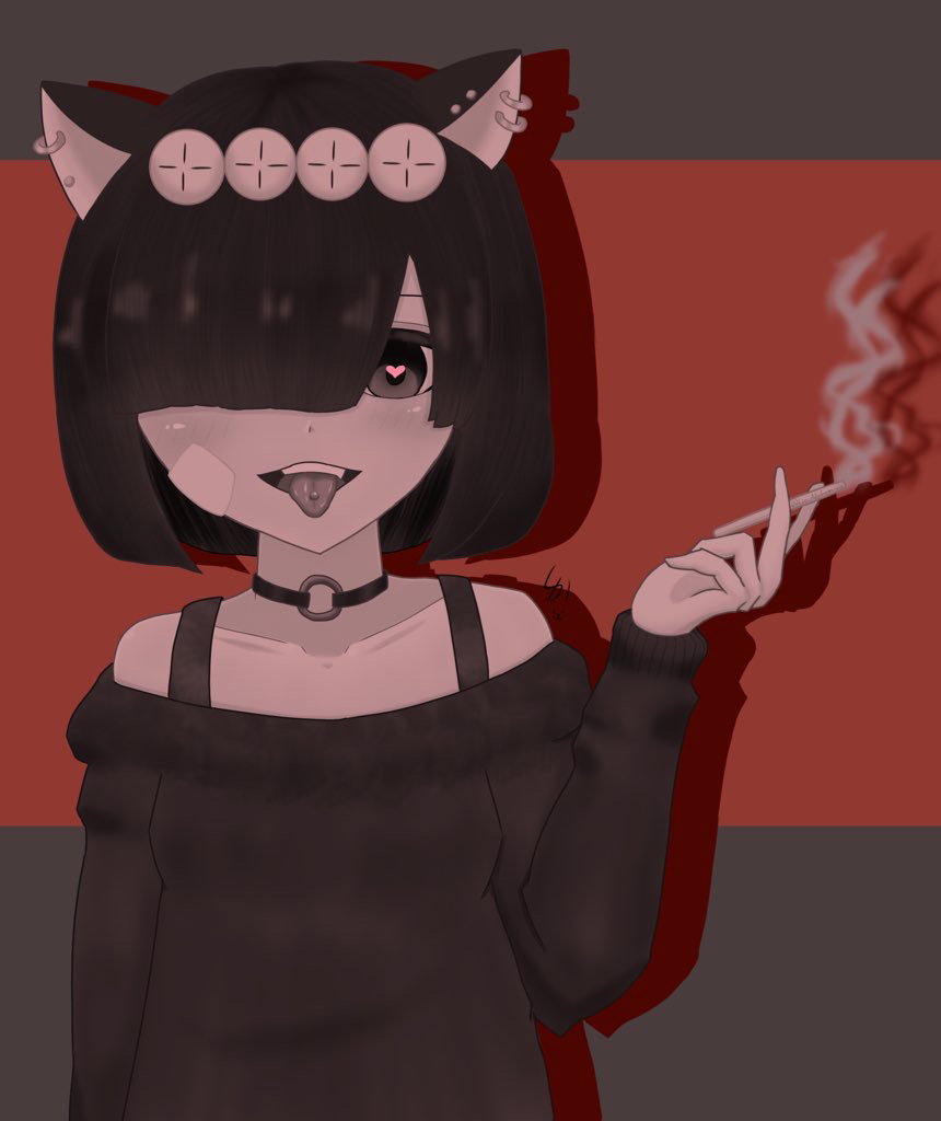 dark cigarette